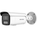 Hikvision DS-2CD2T47G2-LSU/SL 4 MP ColorVu Strobe Light and Audible Warning Fixed Bullet Network Camera – High-quality security camera that delivers clear full-color video with active strobe light and audio warning for enhanced surveillance and protection