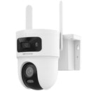 Hikvision DS-2CFSP8-D/4G Solar 4G Dual-Lens PT Camera – Solar-powered security camera with dual-lens coverage, 4G connectivity, and pan-tilt monitoring for reliable remote surveillance