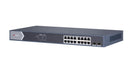 Hikvision DS-3E0518P-E/M 16-Port Gigabit Unmanaged PoE Switch – Reliable network connectivity with power and data delivery for PoE-enabled devices