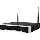 Hikvision DS-7104NI-K1/W/M 4-ch Mini 1U Wi-Fi NVR – Compact network video recorder for reliable wireless surveillance recording and easy security management
