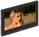Hikvision DS-KH6351-WTE1 Indoor Station with Metal Frame- Provides secure and convenient video intercom communication for monitoring visitors and enhancing home or office security