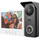 Hikvision DS-KIS213B 4-Wire HD Video Intercom Kit – Clear video communication and secure visitor access for homes and offices