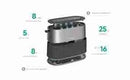 Hikvision DS-UAC-S1 Wireless Conference Speakerphone- Provides clear audio communication and reliable wireless connectivity for meetings, conferences, and remote collaboration