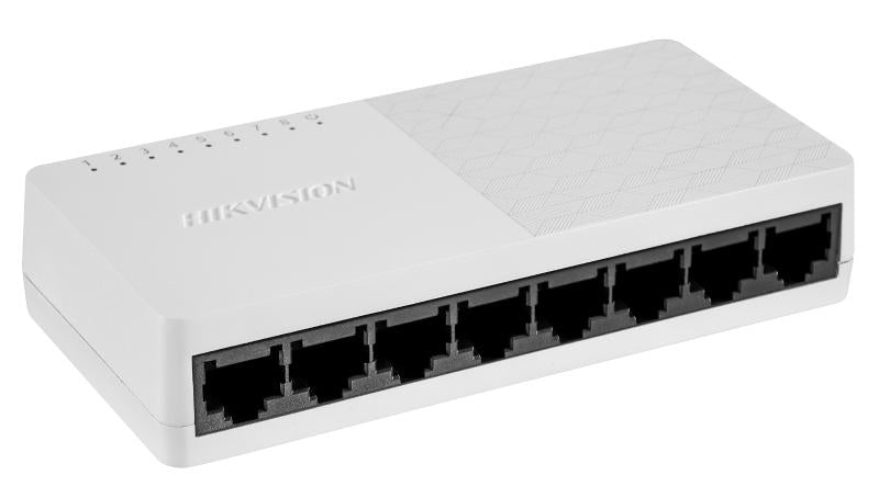 Hikvision DS-3E0108D-O- 8-Port Fast Ethernet Plastic Switch