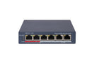 Hikvision DS-3E1106P-EI/M - 4 Port Fast Ethernet Smart POE Switch