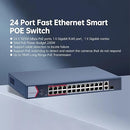 Hikvision DS-3E1326P-EI/M- 24 Port Fast Ethernet Smart POE Switch