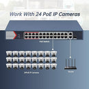 Hikvision DS-3E1326P-EI/M- 24 Port Fast Ethernet Smart POE Switch