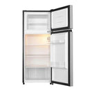 Hisense REF124DR 128L Double Door Refrigerator – Energy Efficient Compact Top Freezer Fridge with Low Noise Operation, Tempered Glass Shelves, and Adjustable Cooling for Home, Office, and Bedsitter Use