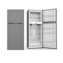 Hisense REF124DR 128L Double Door Refrigerator – Energy Efficient Compact Top Freezer Fridge with Low Noise Operation, Tempered Glass Shelves, and Adjustable Cooling for Home, Office, and Bedsitter Use