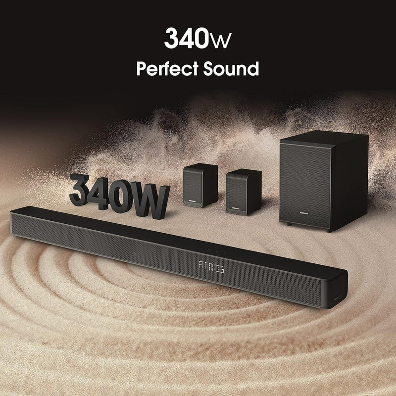 Hisense AX5100G 340W Dolby Atmos 5.1Ch Soundbar