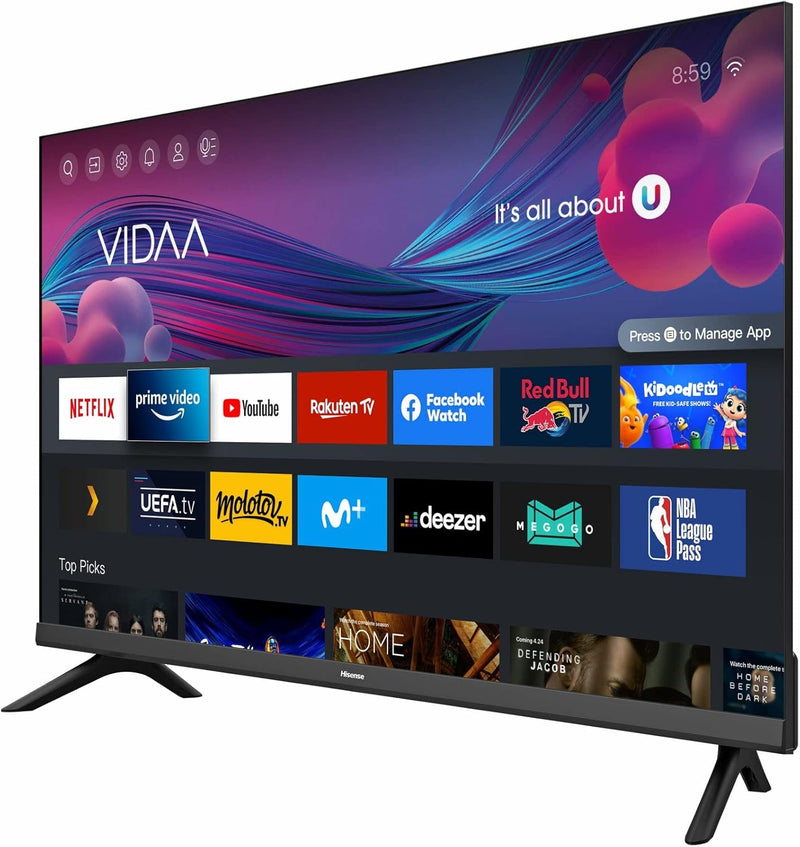 Hisense 43" 43A4K FHD Smart TV VIDAA