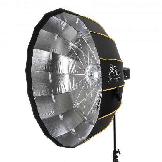 Hive Φ105cm Silver Interior Bowens Mount Beauty Dish Softbox with Light Shield &amp; Grid