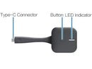 Huawei HWA-01 Dongle - Ideashare Key (Type-C) 2170477 – Enables easy wireless screen sharing and seamless connectivity for smooth presentations and collaboration