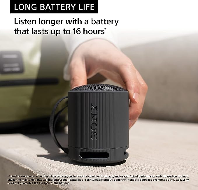 Sony SRS-XB100 Compact Bluetooth Wireless Speaker