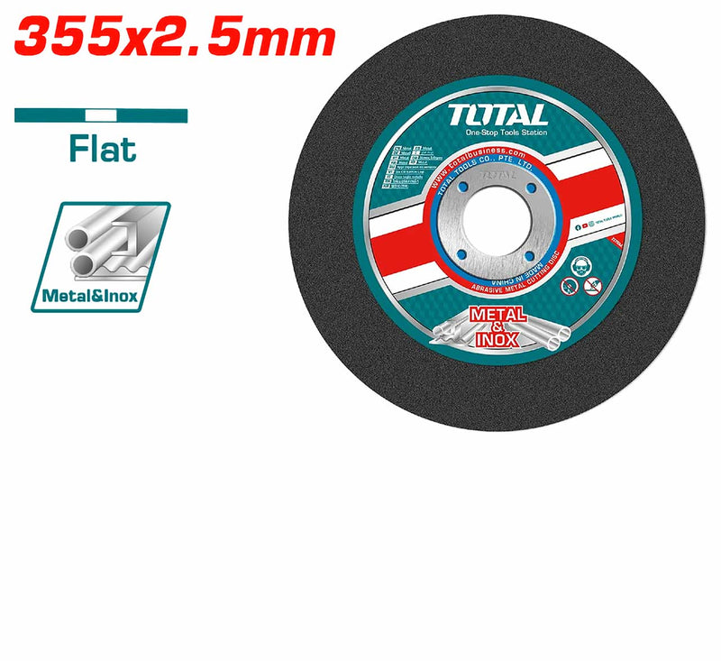 TOTAL TAC2253551 Abrasive Metal Cutting Disc 5 pcs