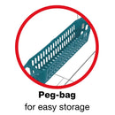 Ramtons IB/301 Netto Drying Rack – Foldable Space-Saving Design, Strong & Stable Build, Ideal for Home, Apartment & Laundry Use