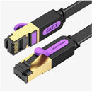 Vention ICABH Flat Cat7 Patch Cable 2M – High-Speed Ethernet LAN Cable for Router, PC &amp; Switch