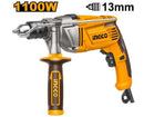 Ingco ID11008 1100W Impact Drill – Heavy-Duty Hammer Drill for Wood, Metal & Masonry
