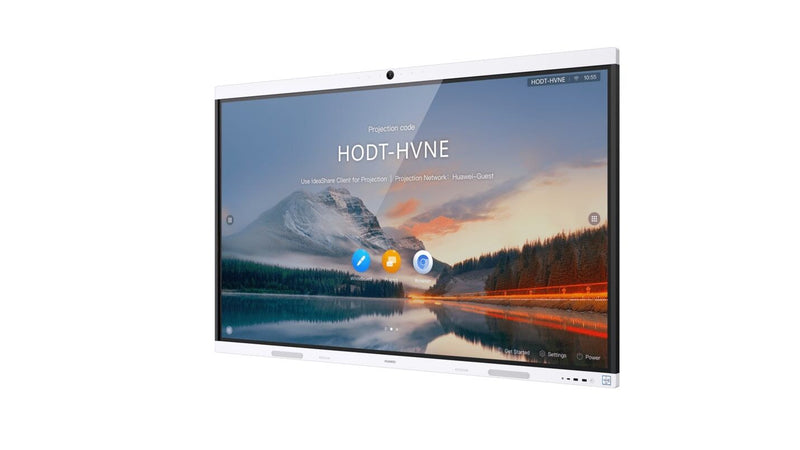 Huawei Ideahub B2 IHB2-86PU Smart Whiteboard - 86-Inch Intelligent Monitor, 4K Screen Display, 4GB RAM, 32GB Flash