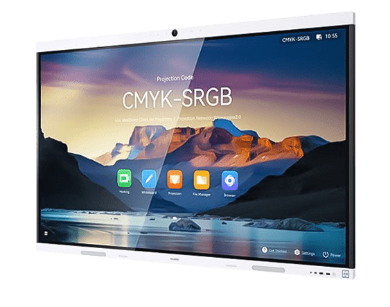 Huawei IdeaHub B3 IHB3-65SA Smart Interactive Whiteboard - 65" 4K D-LED Screen, 8 Cores CPU, 8GB RAM + 64GB Flash Storage, Wi-Fi 6 Connectivity, Smart Monitor