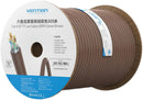 Vention IHJC305 Cat 6 SFTP 305M LAN Cable - Double Shielded Network, 250MHz Transmission Bandwidth, 1000Mbps Transmission Rate, 23AWG Wire Gauge, PVC Outer Cover