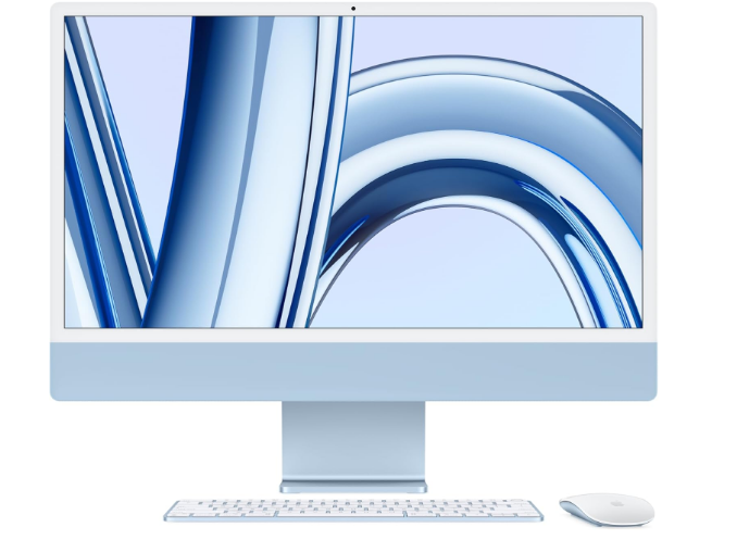 Apple iMac 24" M3 Chip, 8GB RAM – Model MQRQ3X/A