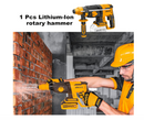 Ingco CKLI20157 Li-Ion Cordless 2PCS Combo Kit – Drill &amp; Impact Driver Power Tool Set