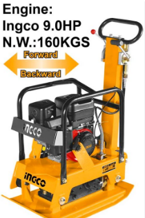 GCP160-2 Gasoline Reversible Plate Compactor – Heavy-Duty Vibratory Soil Compaction Machine