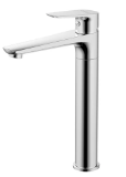 INGCO HSLBM12702 Single Lever Washbasin Mixer – Chrome Bathroom Sink Tap - Modern Basin Faucet