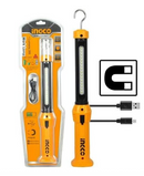 INGCO HWLI35261 Cordless LED Work Lamp – Rechargeable Portable Job Site Light (20V)&nbsp;