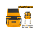 INGCO HTBP01011 Single Tools Pouch – Durable Heavy Duty Tool Holder for Electricians &amp; DIYers