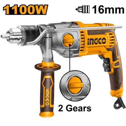 INGCO ID211008 Impact Drill 1100W