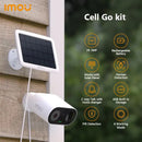 Imou Cell Go Solar Wi-Fi Battery Camera With Solar Panel