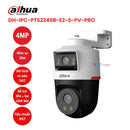 DAHUA IPC-PTS2249B-E2-S-PV-PRO Dual-Lens WizSense AI Security Camera – 4MP Smart IP Surveillance with Smart Detection