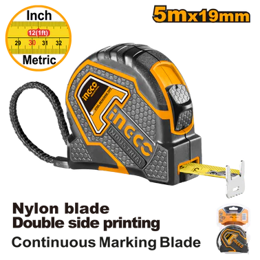 Ingco HSMT88052 5m Steel Measuring Tape