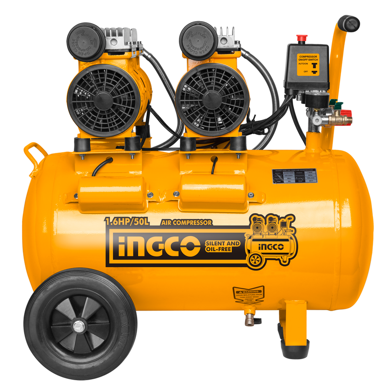 Ingco ACS215506 Silent And Oilfree Air Compressor 50lit