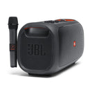 JBL PARTY ON THE GO 1 MIC- A portable party speaker system that delivers powerful sound and includes a microphone for entertainment, karaoke, and events anytime, anywhere