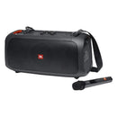 JBL PARTY ON THE GO 1 MIC- A portable party speaker system that delivers powerful sound and includes a microphone for entertainment, karaoke, and events anytime, anywhere