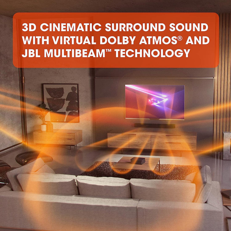 JBL Bar 5.0 Multibeam Soundbar With Dolby Atmos Virtual