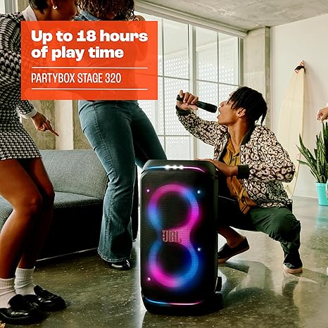 JBL Partybox Stage 320 Portable Bluetooth Party Speaker