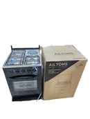 Ailyons JCZ-D500 50×55 3 Gas + 1 Electric Gas Cooker – Compact &amp; Efficient Kitchen Stove