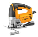 Ingco JS80028 800W Jig Saw – 3000RPM Variable-Speed Cutter with 5 Saw Blades for Precise Wood & Metal Cutting