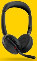 Jabra Evolve2 65 Flex Wireless Stereo Headset 26699-999-999 – A professional wireless headset designed to deliver clear audio and flexible comfort for productive work and communication.