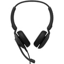Jabra Evolve 10 USB-A Wired Stereo Headset Noise Cancelling Microphone Leatherette Ear Cushions 2699-820-109 – Professional Grade Office Headset for Calls, Customer Support, and Unified Communications