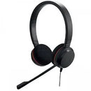 Jabra Evolve 20 Wired Stereo Headset USB-A Noise Cancelling Microphone 4999-823-169 – Professional Grade Office Headset for Calls, Customer Support, and Unified Communications