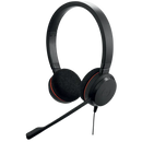Jabra Evolve 20 Wired Stereo Headset USB-A Noise Cancelling Microphone 4999-823-169 – Professional Grade Office Headset for Calls, Customer Support, and Unified Communications