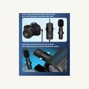 K15 wireless mic double Microphone
