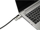 Kensington K62318WW Universal 3-in-1 Keyed Laptop Lock – Compatible with Standard, Nano & Wedge Slots, Anti-Theft Security Cable for Laptops & Notebooks