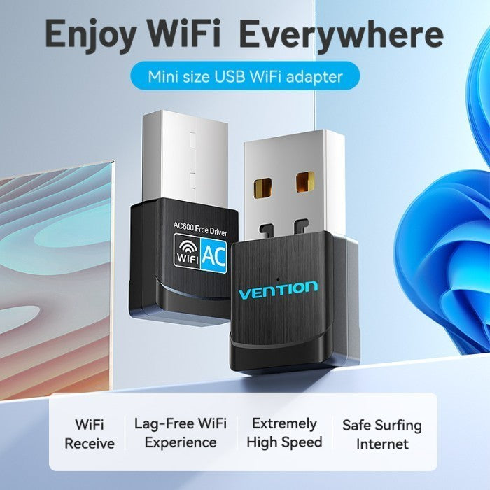 Vention KDRB0 USB Wi-Fi Adapter 2.4GHz