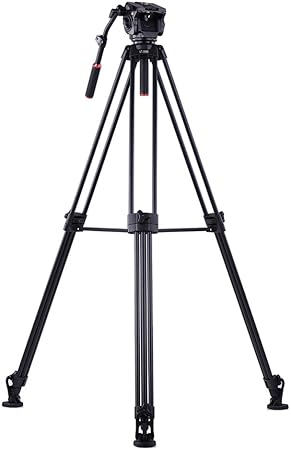 Kingjoy VT-3500 Professional Heavy Duty Video Tripod with VT-3530 Fluid Head